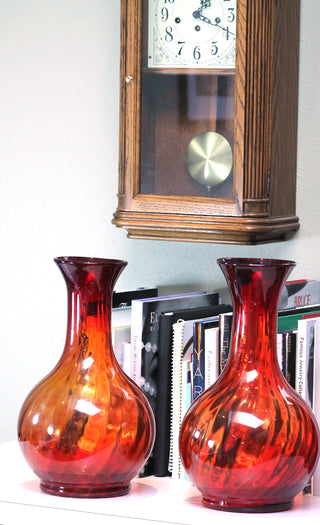 Vintage Blenko Glass Vases