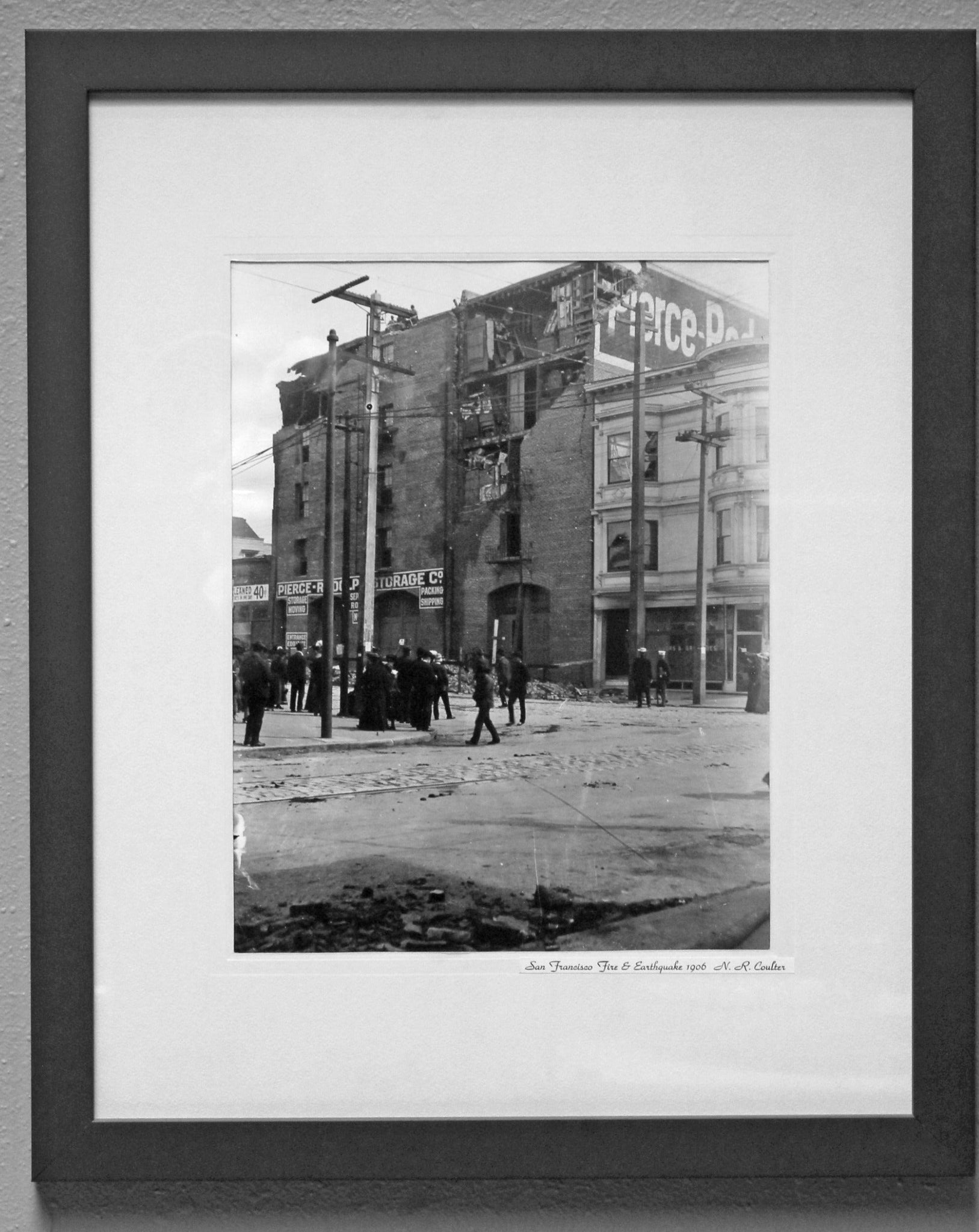 San Francisco 1906 Earthquake Vintage Photograph, SALE