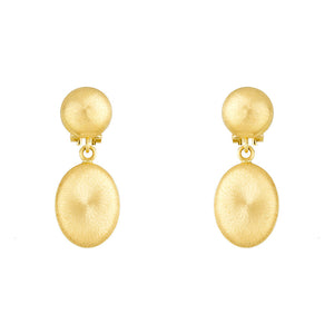 Italian Gold Earrings, SOLD