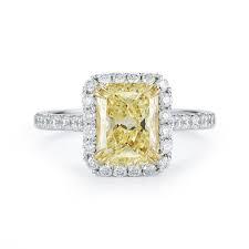 Yellow Radiant Cut Diamond Ring, SOLD