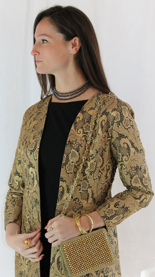 What is Erica Wearing? Janet Deleuse Designer Couture & Jewelry