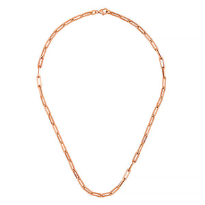 Rose Gold Oval Link Chains