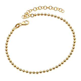 Gold Bead Necklace, SOLD