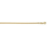 14k White or 14K Yellow Gold Franco Link Chain