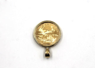 Deleuse American Liberty Coin Necklace