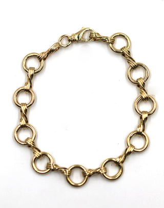 Pre-Owned Gold Link Bracelet, SOLD