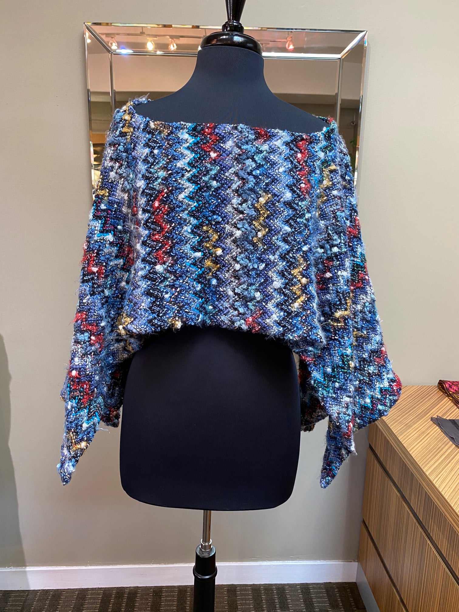Janet Deleuse Poncho Top, SOLD