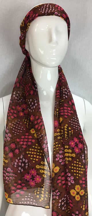 Janet Deleuse Silk Chiffon Scarf