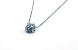 Pre-owned Janet Deleuse Diamond Pendant Necklace