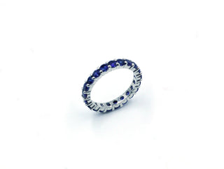 Deleuse Sapphire Eternity Ring