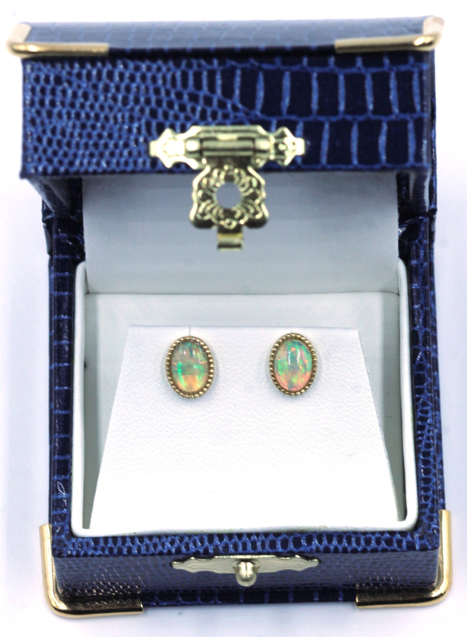 Deleuse Opal Earrings, SOLD