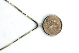 Deleuse French Gold Coin Pendant and Chain