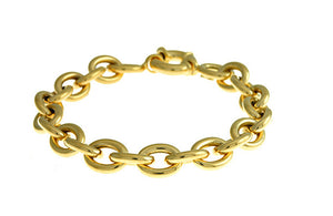 Gold Oval Link Bracelet, SOLD
