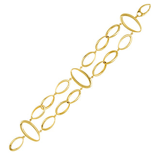 Italian Gold Link Bracelet, SOLD