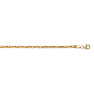 14K Yellow Gold Anchor Link Chain