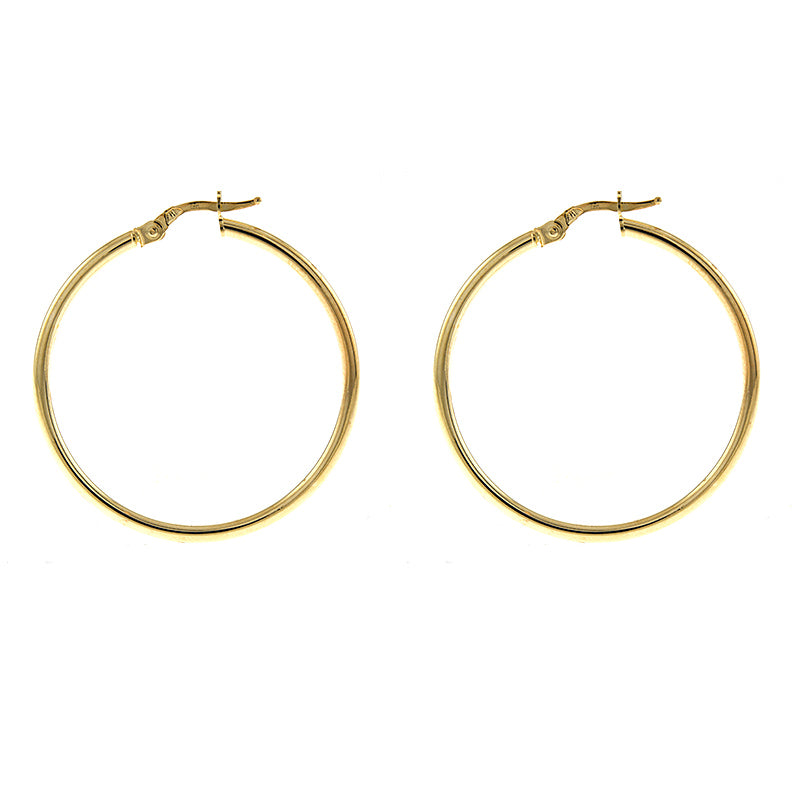 Gold Hoop Earrings,SOLD