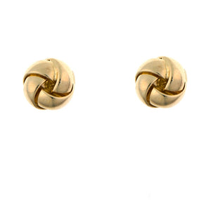 Gold Knot Earrings, SOLD
