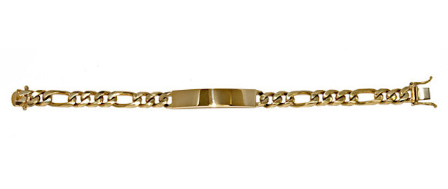 14K Gold ID Bracelet, SOLD