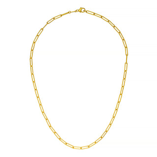 18K Yellow Gold LInk Chain, SOLD