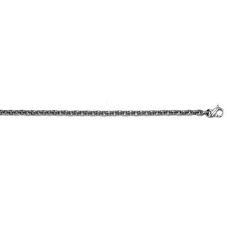 14K Yellow or White Gold Solid Link Chain, SOLD