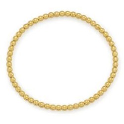 14k Stretch Gold Bead Bracelet, SOLD