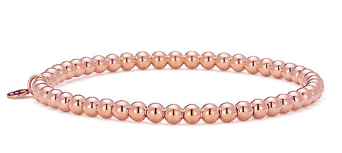 Rose Gold Bead Bracelet, SOLD