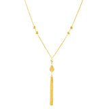 Gold Tassel Necklace, SALE, SOLD