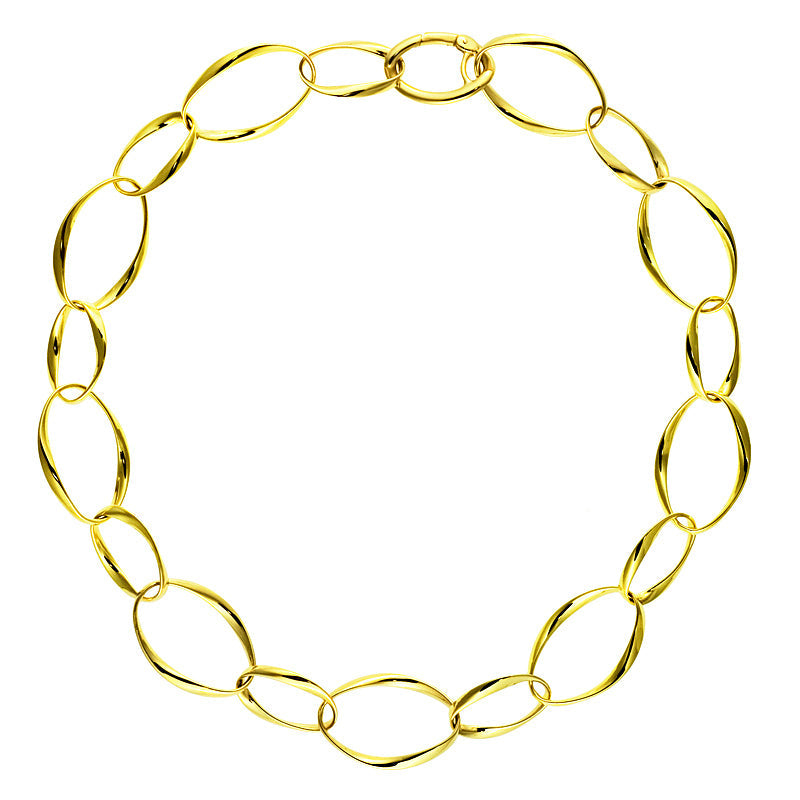 Oval Link Necklace, SOLD