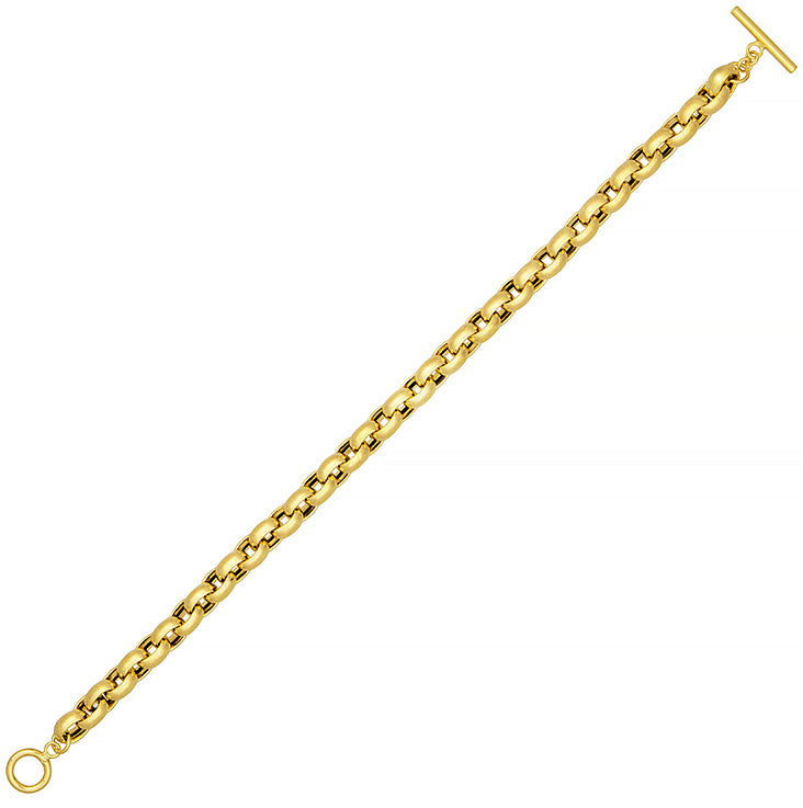 14K Gold Chain Bracelet, SOLD