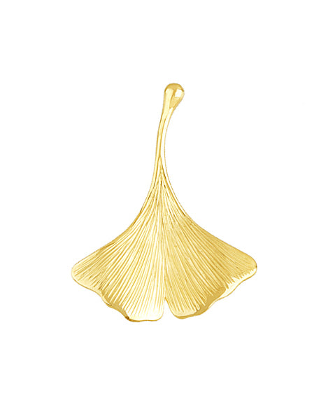 Gold Leaf Pendant, SOLD