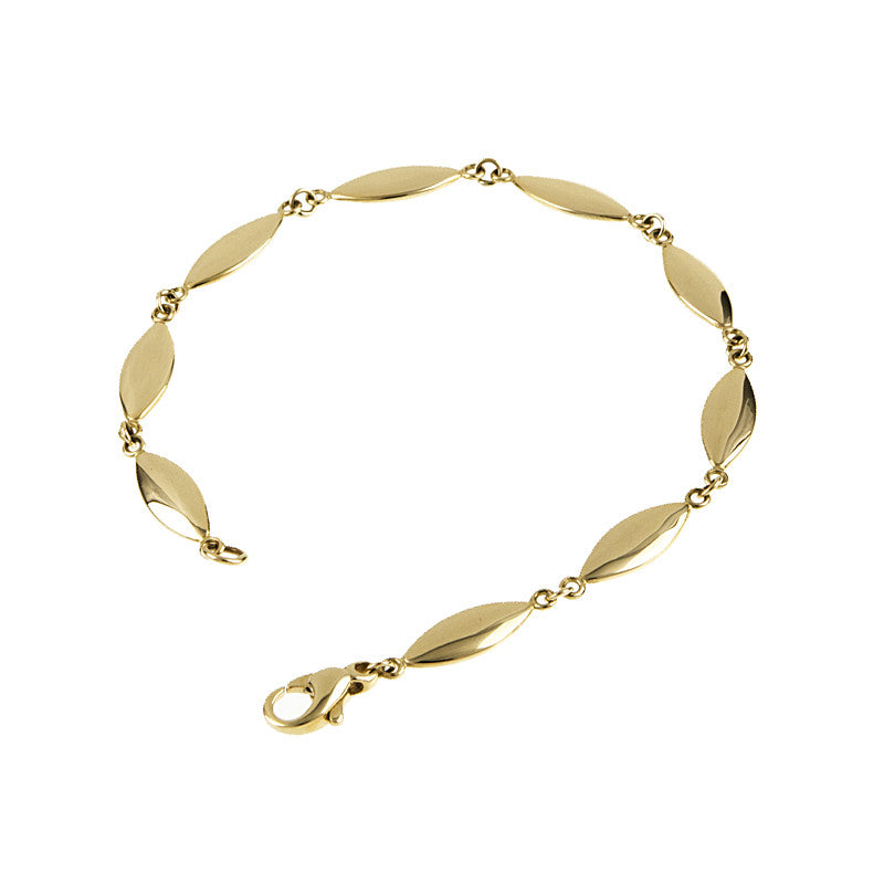14K Yellow Gold Bead Bracelet, SOLD
