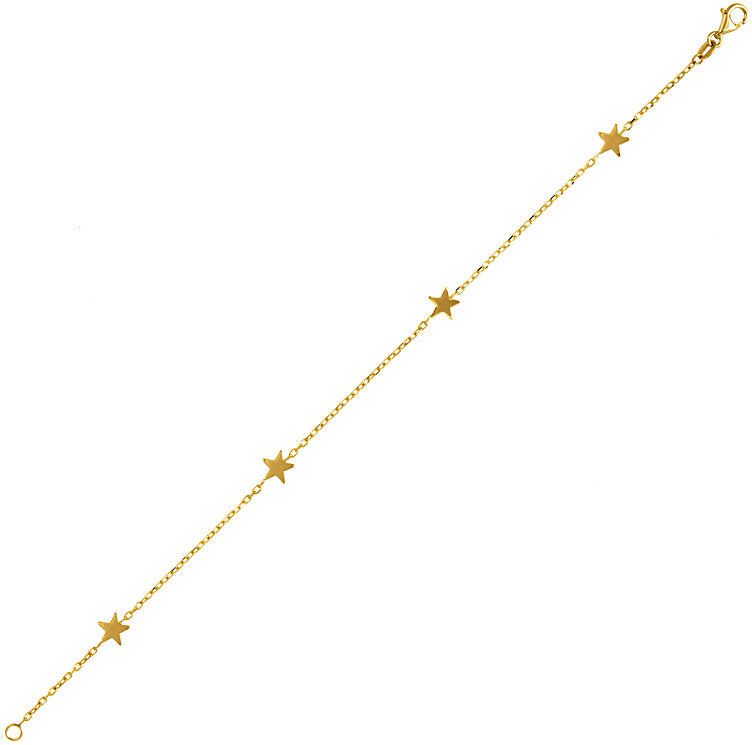 Gold Star Bracelet, SOLD