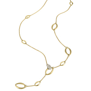 Gold Necklace with Diamond Adjustable Clasp, SALE, SOLD