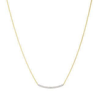 Diamond Bar Necklace, SOLD