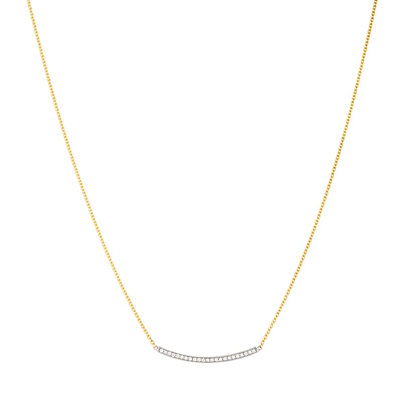 Diamond Bar Necklace, SOLD