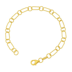 Twist Link Gold Bracelet, SOLD