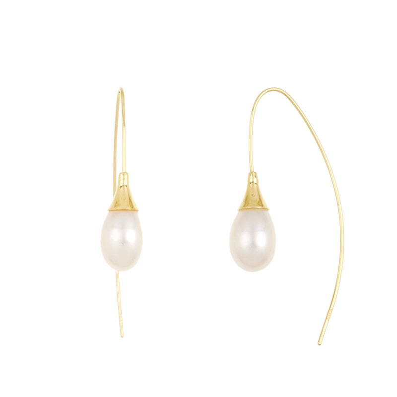 Cultured Pearl Earrings, SOLD