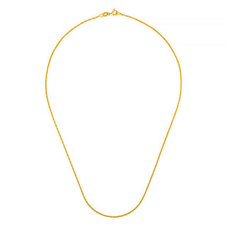 14K Rope Chain, SOLD