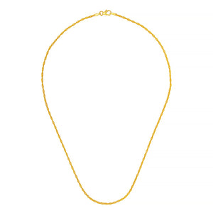 14K Yellow Gold Rope Chain, SOLD OUT