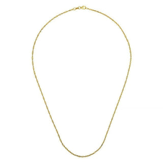 14K Gold Twisted Chain, SOLD