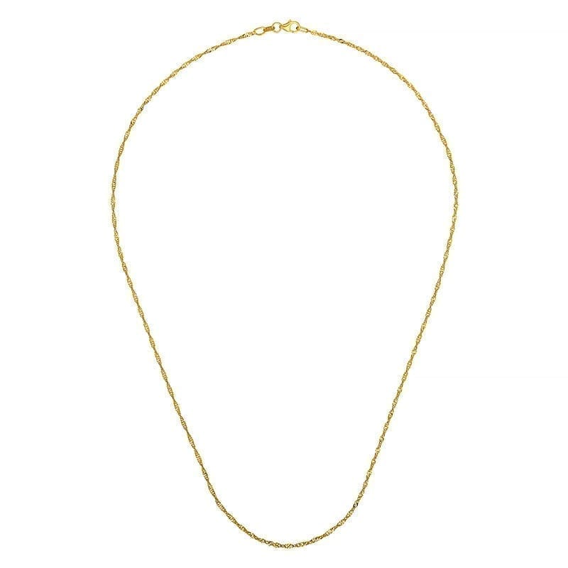 14K Gold Twisted Chain, SOLD