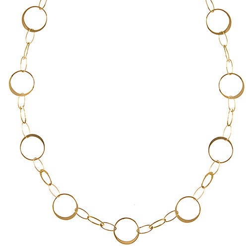 18K Yellow Gold Chain Necklace, SOLD