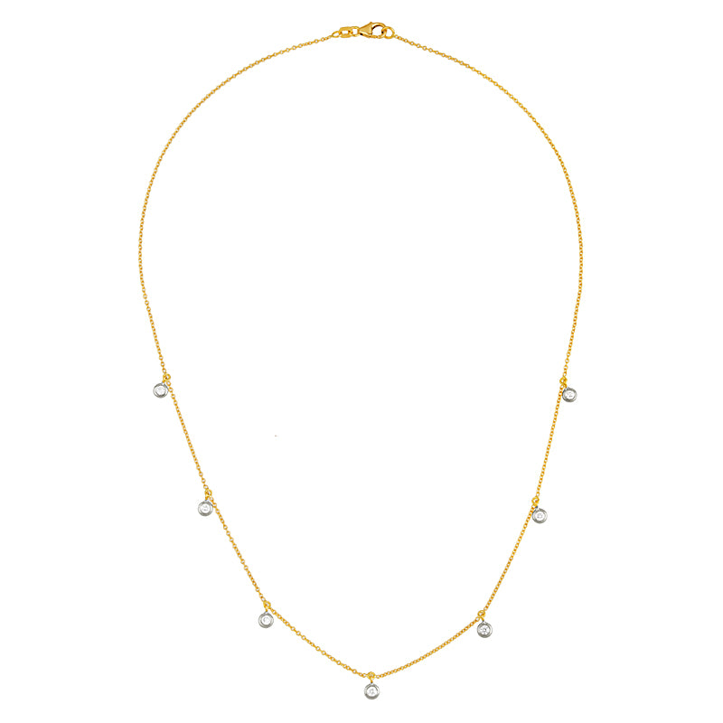 18k Diamond Necklace,SOLD
