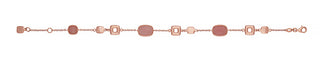 Rose Gold and Pink Opal Bracelet