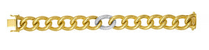 18K Gold Diamond Bracelet, SOLD