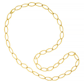 18K Open Link Necklace, SOLD