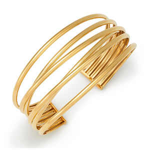 18K Gold Cuff Bracelet, SOLD