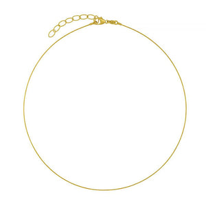 18K Gold Wire Necklace, SALE, SOLD