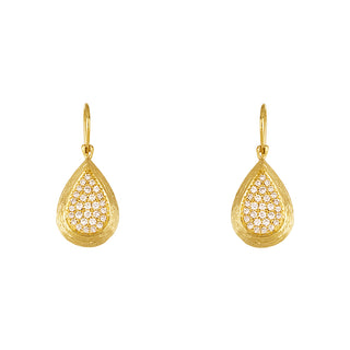 18k Diamond Drop Earrings, SOLD