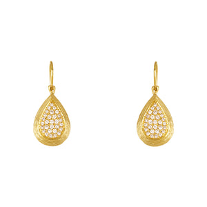 18k Diamond Earrings, SOLD